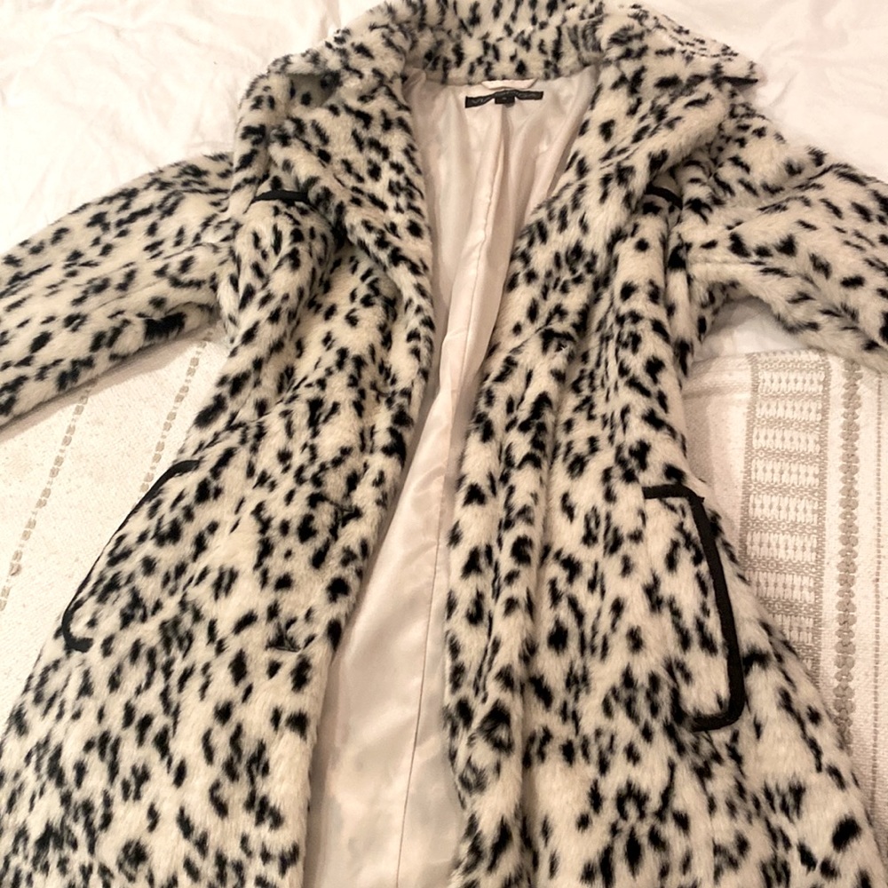 Via Spiga Dalmatian print coat